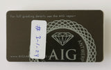 Topaz 0.95ct AIG Certified