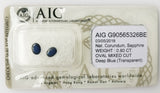 Sapphire 0.80ct AIG Certified