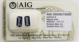 Iolite 2.07ct AIG Certified