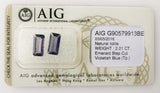 Iolite 2.01ct AIG Certified