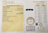 Sapphire 0.75ct AIG Certified