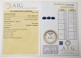 Sapphire 0.87ct AIG Certified