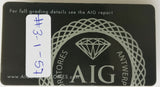 Sapphire 0.83ct AIG Certified