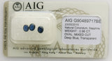 Sapphire 0.96ct AIG Certified