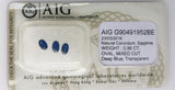 Sapphire 0.96ct AIG Certified