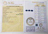 Sapphire 0.96ct AIG Certified