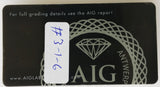 Sapphire 0.99ct AIG Certified