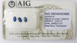 Sapphire 0.98ct AIG Certified