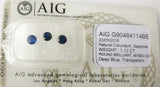 Sapphire 1.12ct AIG Certified