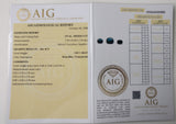 Sapphire 1.82ct AIG Certified