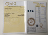 Sapphire 1.92ct AIG Certified