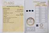 Sapphire 1.98ct AIG Certified