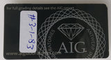 Sapphire 1.32ct AIG Certified