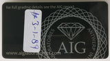 Sapphire 1.27ct AIG Certified