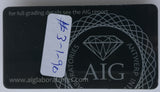 Sapphire 1.11ct AIG Certified