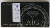 Sapphire 1.14ct AIG Certified