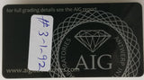 Sapphire 1.39ct AIG Certified