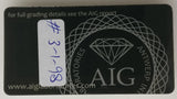 Sapphire 1.46ct AIG Certified