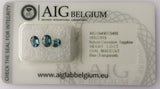 Sapphire 1.23ct AIG Certified