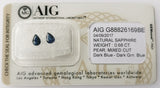 Sapphire 0.68ct AIG Certified