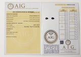 Sapphire 0.68ct AIG Certified