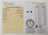 Sapphire 0.71ct AIG Certified