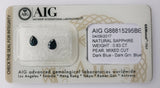 Sapphire 0.83ct AIG Certified