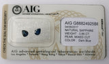 Sapphire 0.86ct AIG Certified