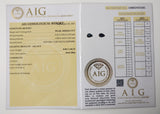 Sapphire 0.86ct AIG Certified