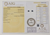 Sapphire 0.86ct AIG Certified