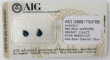 Sapphire 0.94ct AIG Certified