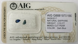 Sapphire 0.53ct AIG Certified