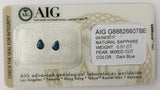 Sapphire 0.51ct AIG Certified