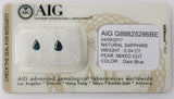 Sapphire 0.54ct AIG Certified