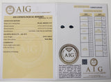 Sapphire 0.54ct AIG Certified