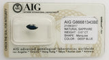 Sapphire 0.67ct AIG Certified