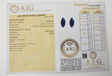 Sapphire 0.62ct AIG Certified