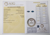 Sapphire 0.59ct AIG Certified