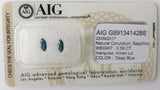 Sapphire 0.59ct AIG Certified