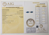 Sapphire 0.45ct AIG Certified