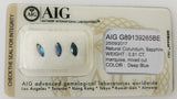 Sapphire 0.81ct AIG Certified