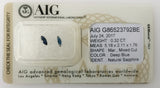 Sapphire 0.32ct AIG Certified