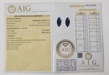 Sapphire 0.32ct AIG Certified