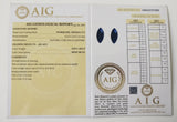 Sapphire 0.29ct AIG Certified