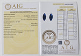 Sapphire 0.33ct AIG Certified