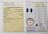 Sapphire 0.51ct AIG Certified