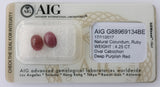 Ruby 4.25ct AIG Certified