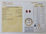 Ruby 4.25ct AIG Certified