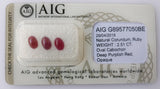 Ruby 2.51ct AIG Certified