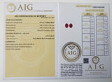 Ruby 1.91ct AIG Certified